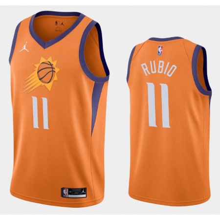 Herren NBA Phoenix Suns Trikot Ricky Rubio 11 Jordan Brand 2020-2021 Statement Edition Swingman